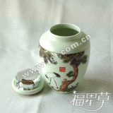 景德鎮(zhèn)陶瓷小號茶葉罐