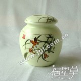 景德鎮(zhèn)陶瓷中號(hào)茶葉罐