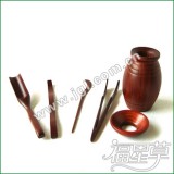 花瓶狀大茶道六件套 茶道六君子