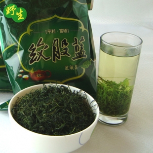 平利絞股藍(lán)龍須茶福星草七葉茗須500克